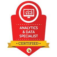 Certified Analytics & Data Specialist skilt
