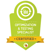Certified Optimization & Testing Specialist skilt